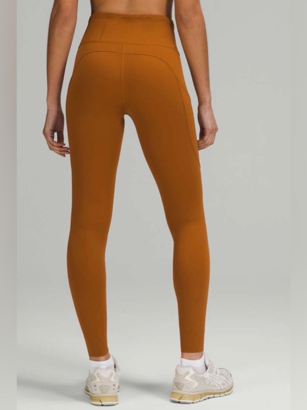 Lululemon Fast and Free High-Rise Tight 28" Butternut Brown 2022 sz 10
